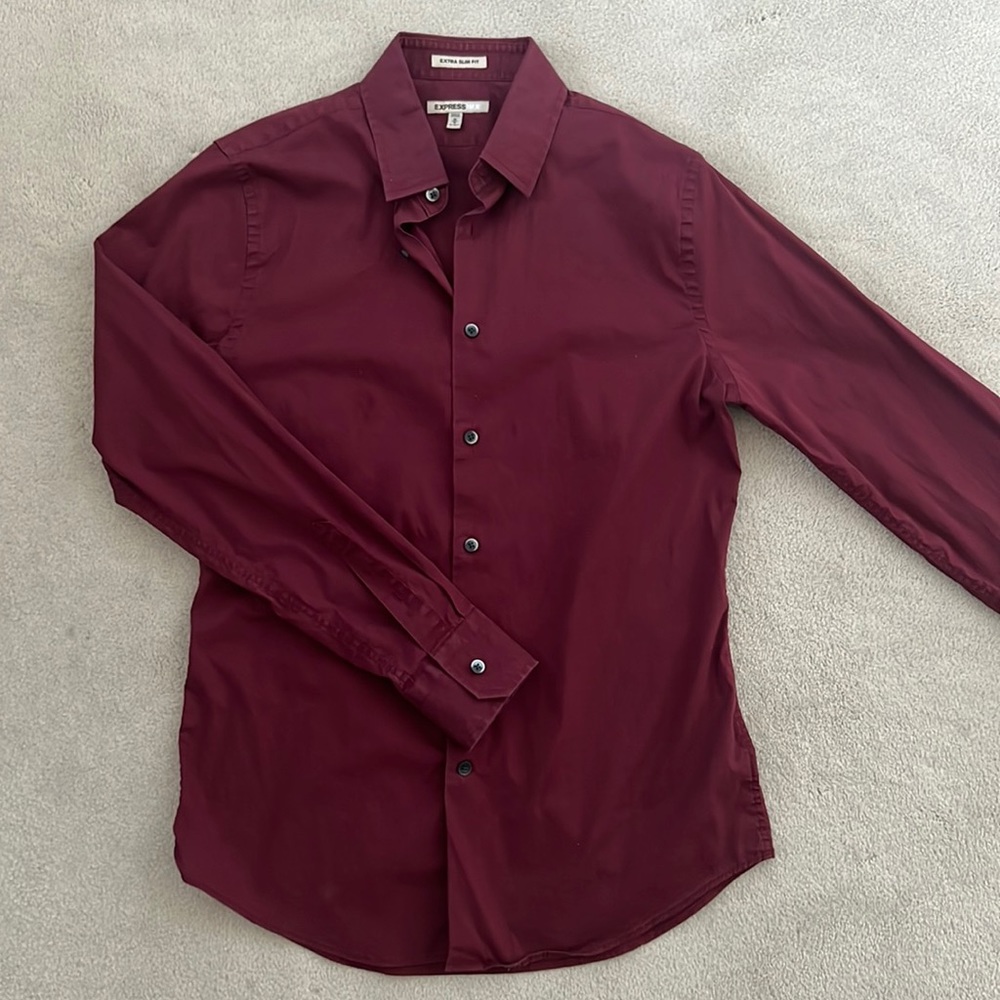 Express 1MX Dress Shirt - Extra Slim Fit